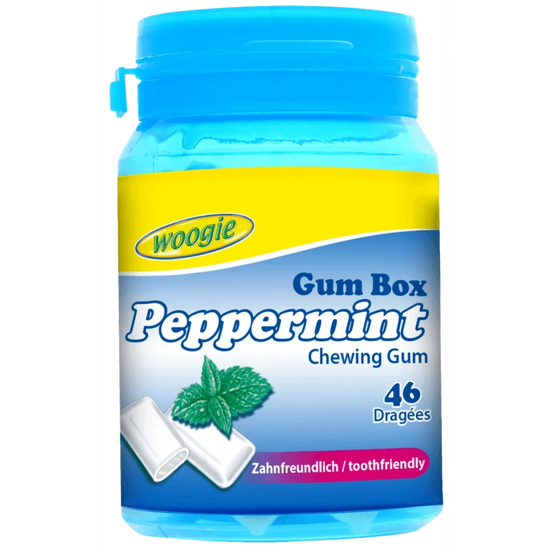 Woogie Kaugummi Peppermint zuckerfrei 64,4g