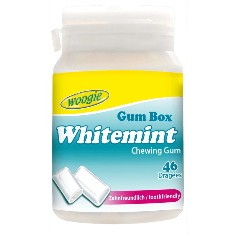 Woogie Kaugummi Whitemint zuckerfrei 64,4g