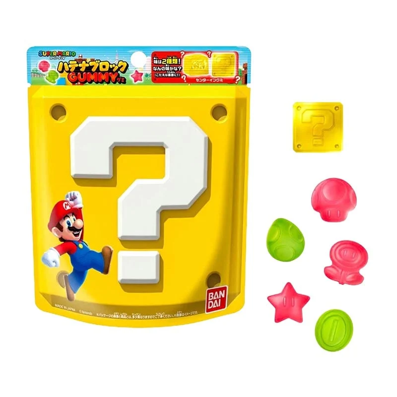 Super Mario japanische Weingummis Mystery Block 37g