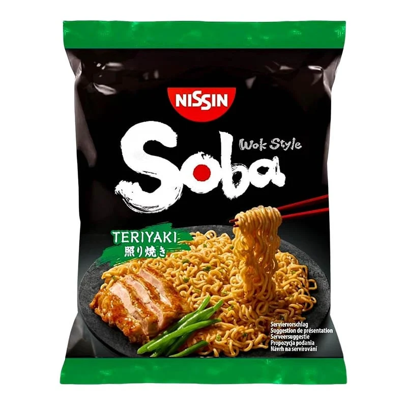 Nissin Soba Wok-Stil Teriyaki