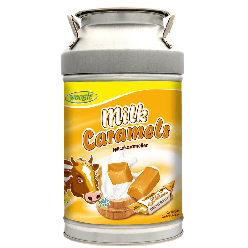 Woogie Milchkaramellen-Kanne Spardose 250g