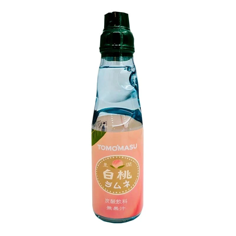 Tomomasu Pfirsich Japanischer Fruchtcidre Ramun Flasche 200ml