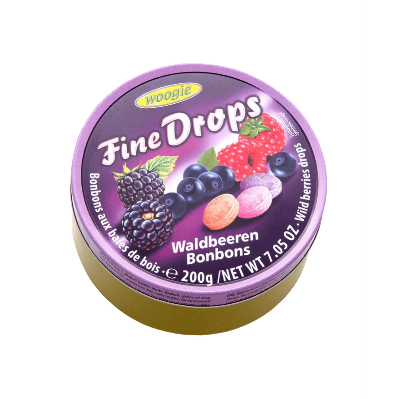 Woogie Bonbons mit Waldbeerengeschmack 200g