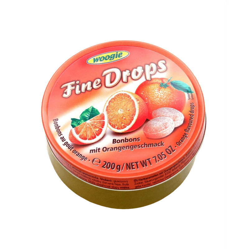 Woogie Bonbons mit Orangengeschmack 200g
