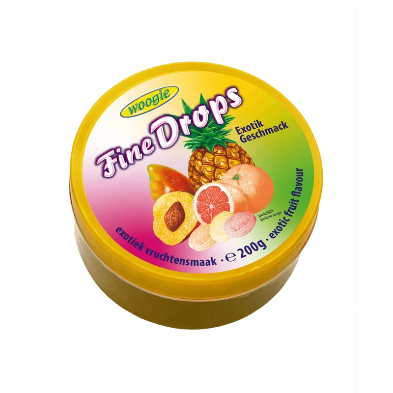 Woogie Bonbons mit Exotik Geschmack 200g