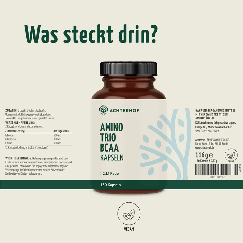 BCAA (120 Kapseln)