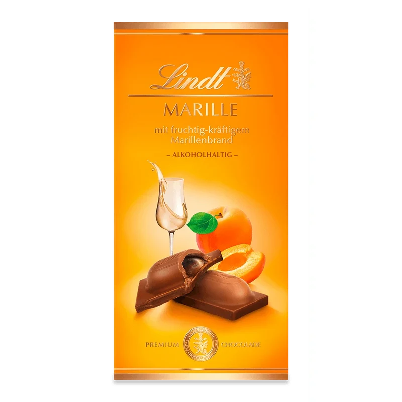 Lindt Marille Vollmilch Tafel 3x 100g