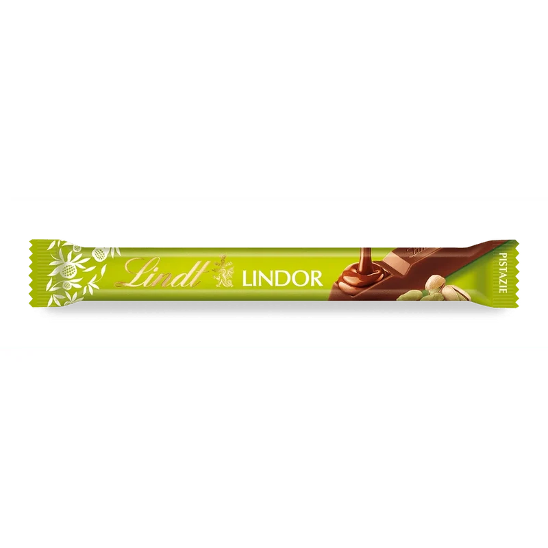 Lindt Lindor Pistazie Vollmilch Schokoladenstick 24x 38g