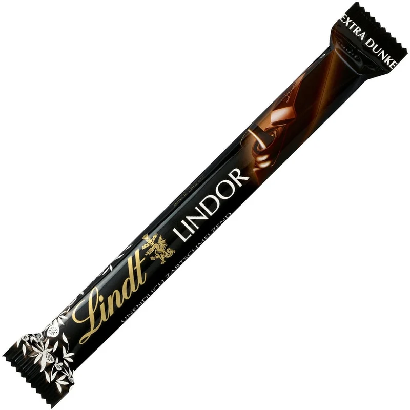 Lindt Lindor 60% Cacao Feinherb Schokoladenstick 24x 37g