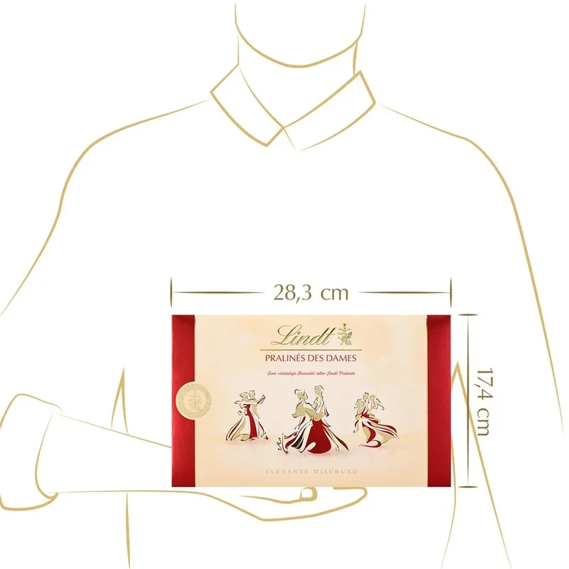 Lindt Pralines des Dames Pralinenmischung 250g Geschenkpackung