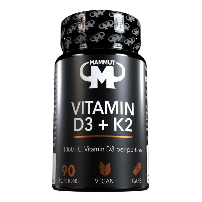 Vitamin D3 + K2 (90 Kapseln)