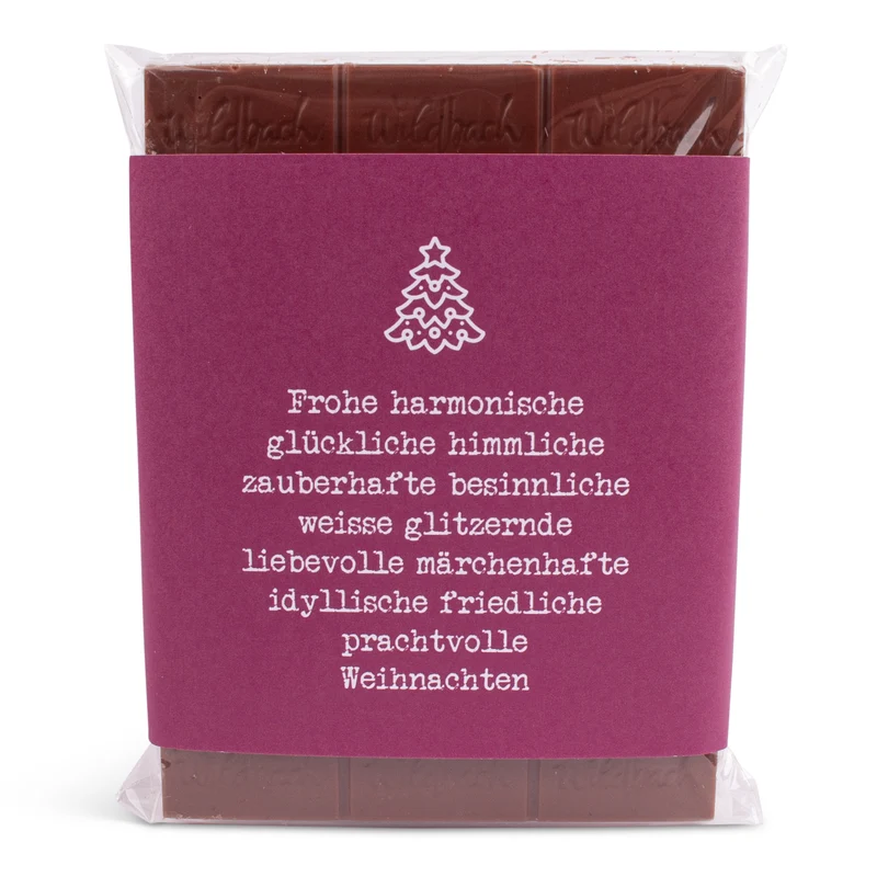 Schokolade "Himmlische Weihnachten"