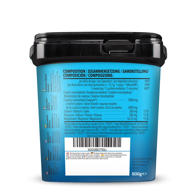 Electrolytes + Creatine Drink (500g)
