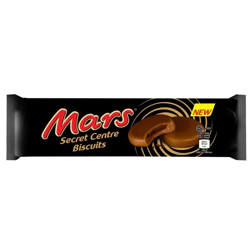 Mars Secret Centre Biscuits Karamell Milchschokolade 132g