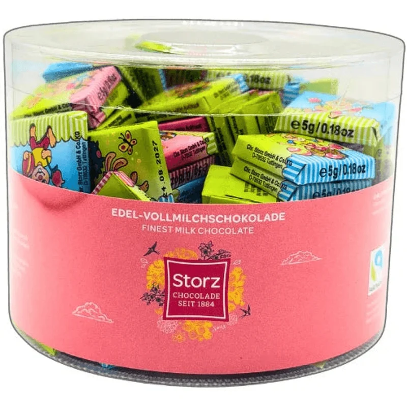 Storz Täfelchen Oster Puzzle Vollmilch Schokolade 100x 5g, 500 g