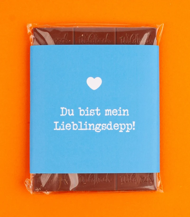 Schokolade "Lieblingsdepp"