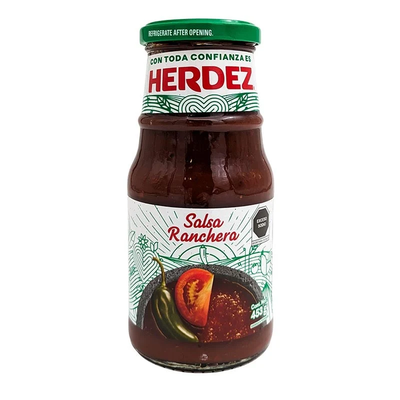 Salsa Ranchera Geröstete Ancho & Jalapeño 453g