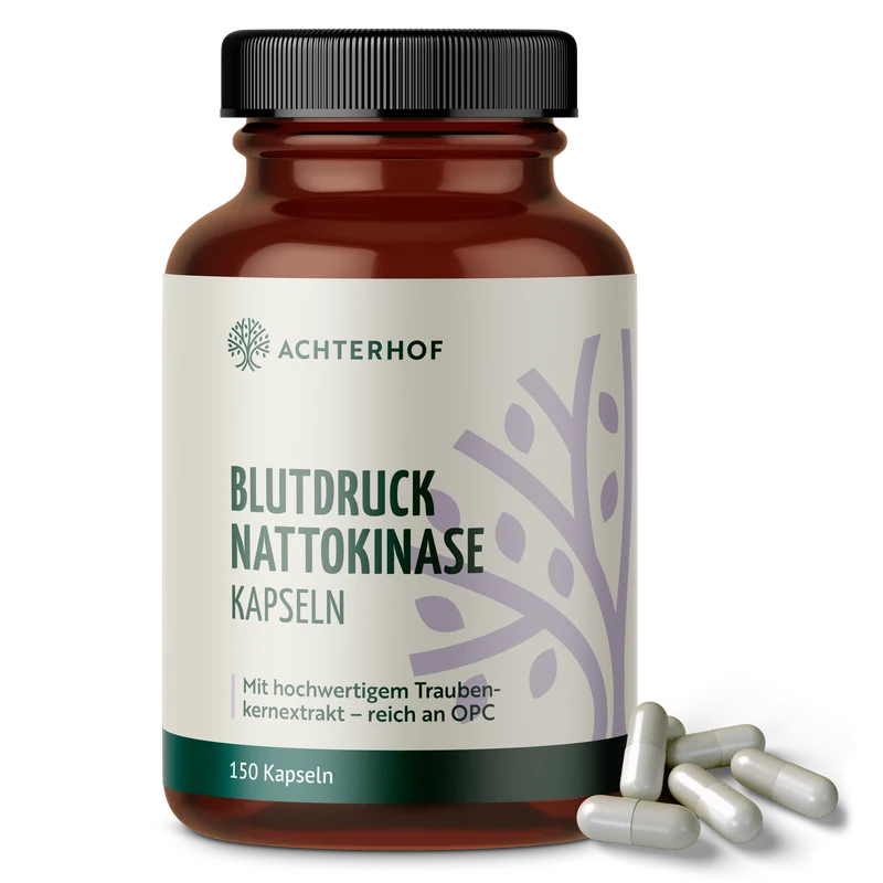 Blutdruck Nattokinase Kapseln (150 Kapseln)