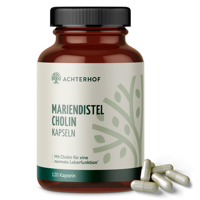 Mariendistel Cholin Kapseln (120 Kapseln)