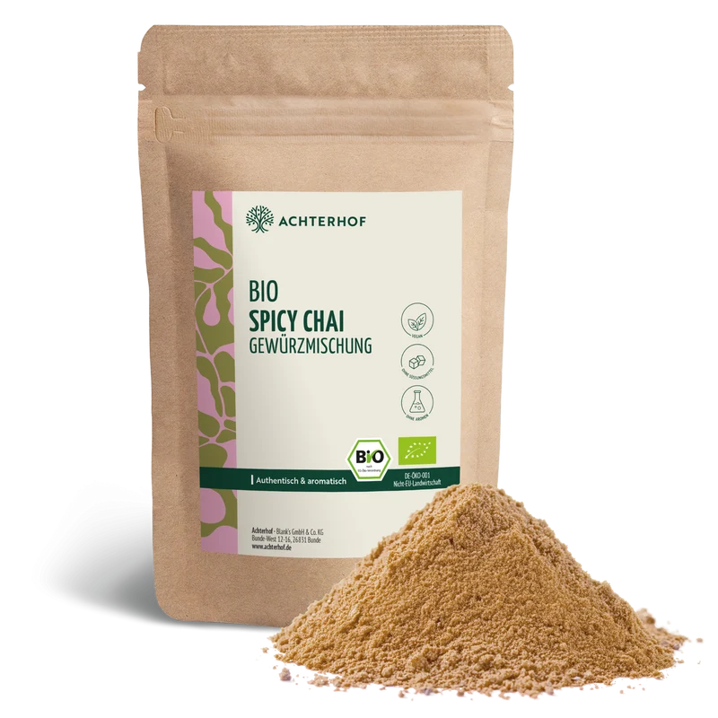 Bio Chai Spice Gewürzmischung – zuckerfrei (250g)