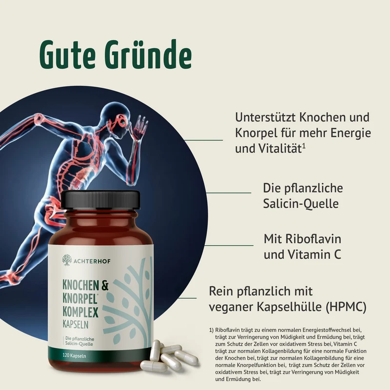 Knochen & Knorpel Komplex (120 Kapseln)