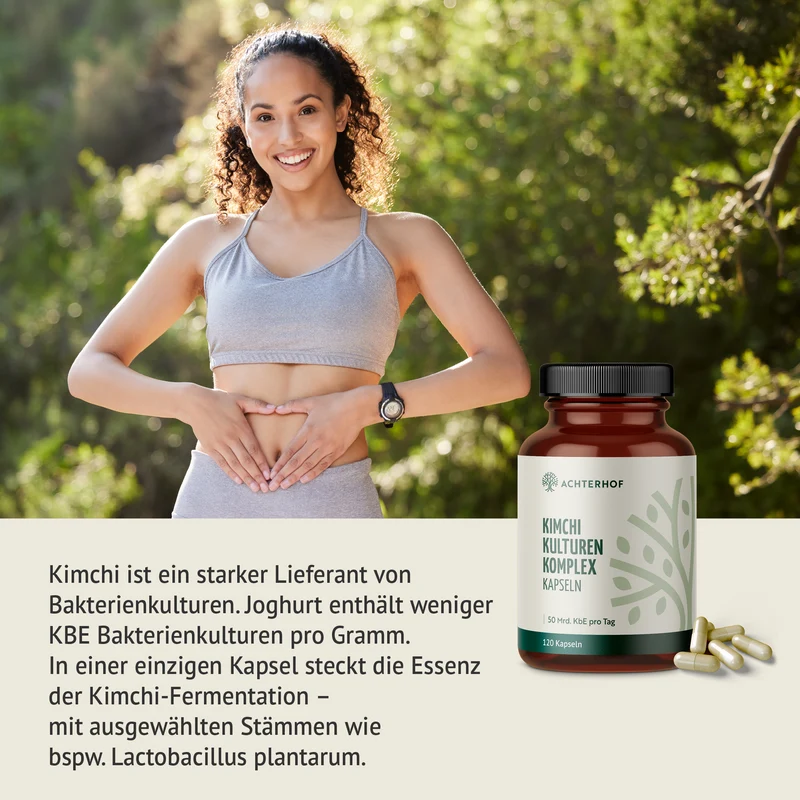 Kimchi Kulturen Komplex (120 Kapseln)