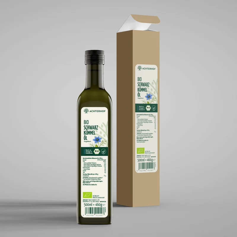 Bio Schwarzkümmelöl (500ml)