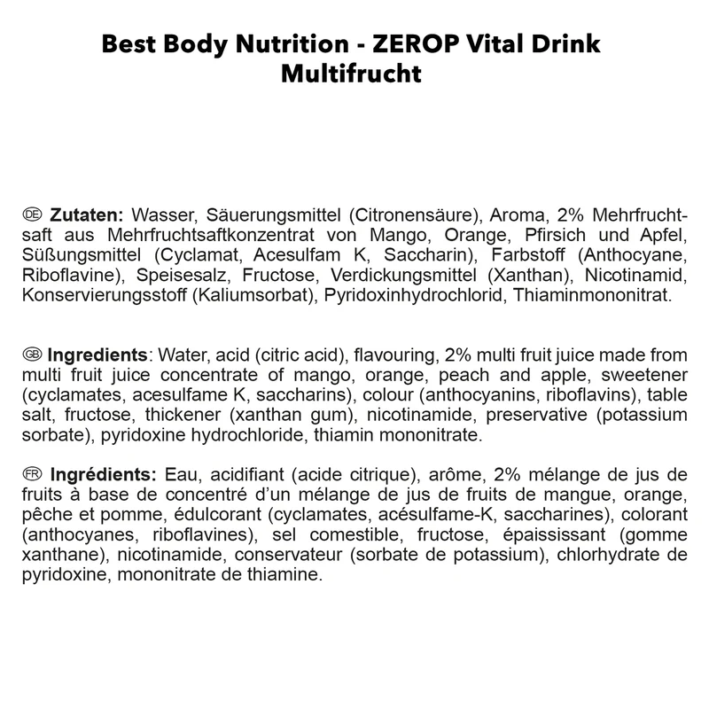 Vital Drink Zerop (1000ml)