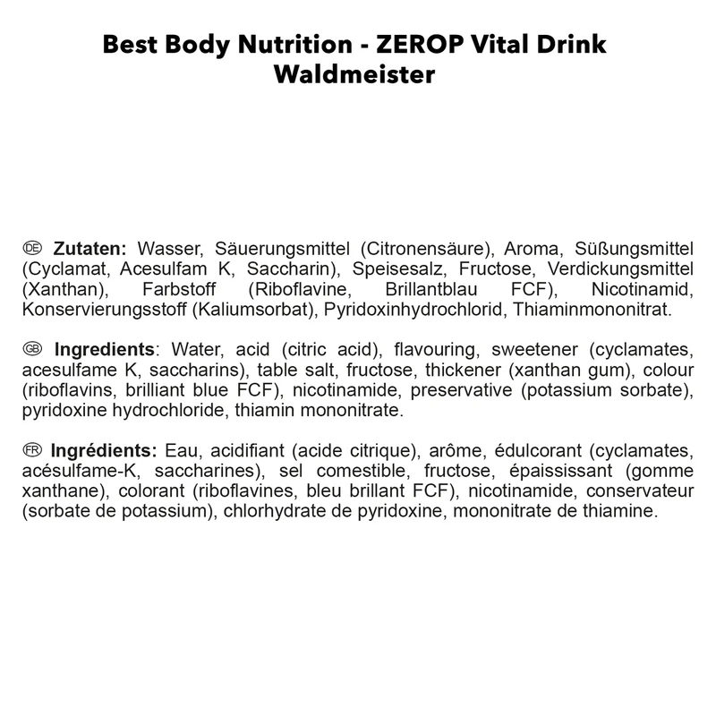 Vital Drink Zerop (1000ml)
