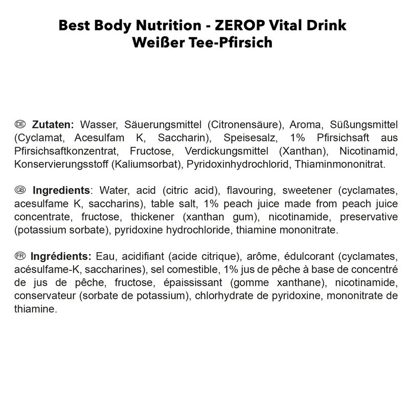 Vital Drink Zerop (1000ml)