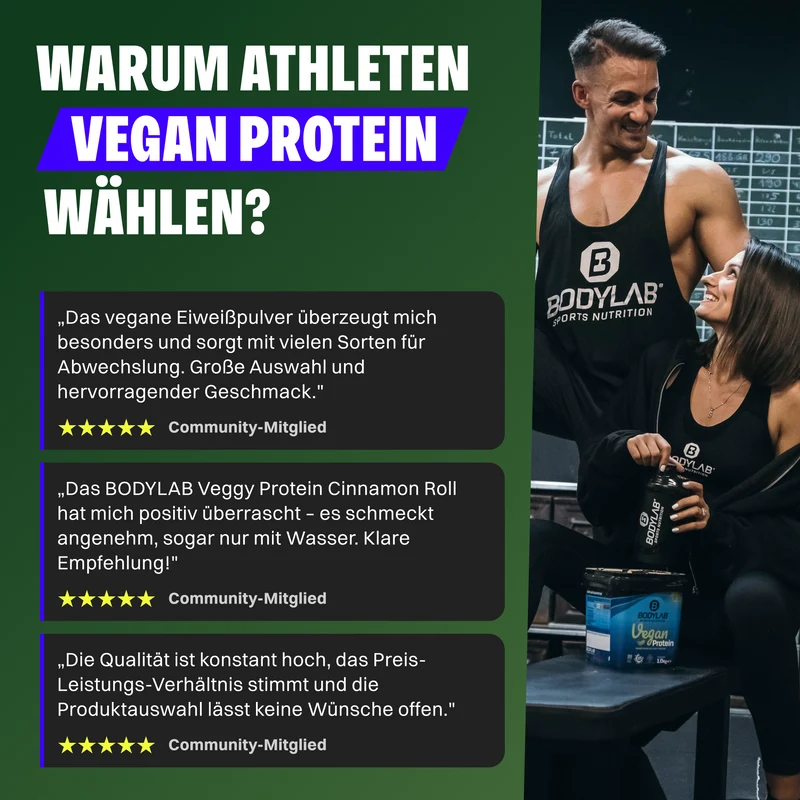 3 x Vegan Protein (1000g)