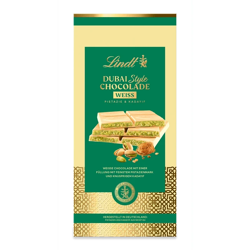 Lindt Dubai Style Chocolade Weiß, 150g