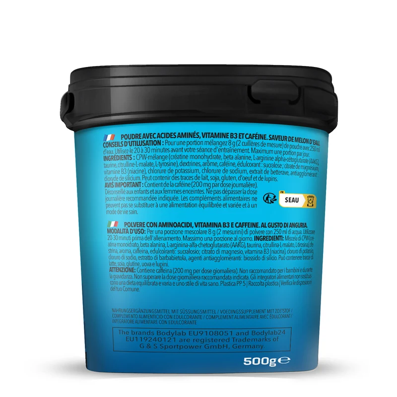 Concentrated Pre Workout (500g)