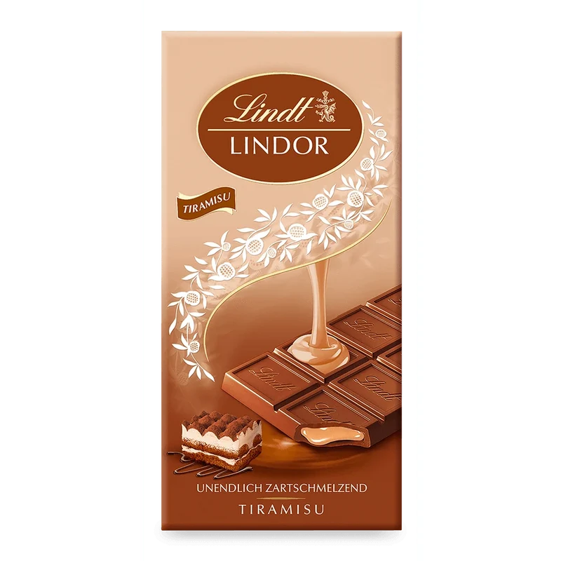 Lindt LINDOR Tafel Tiramisu 100g