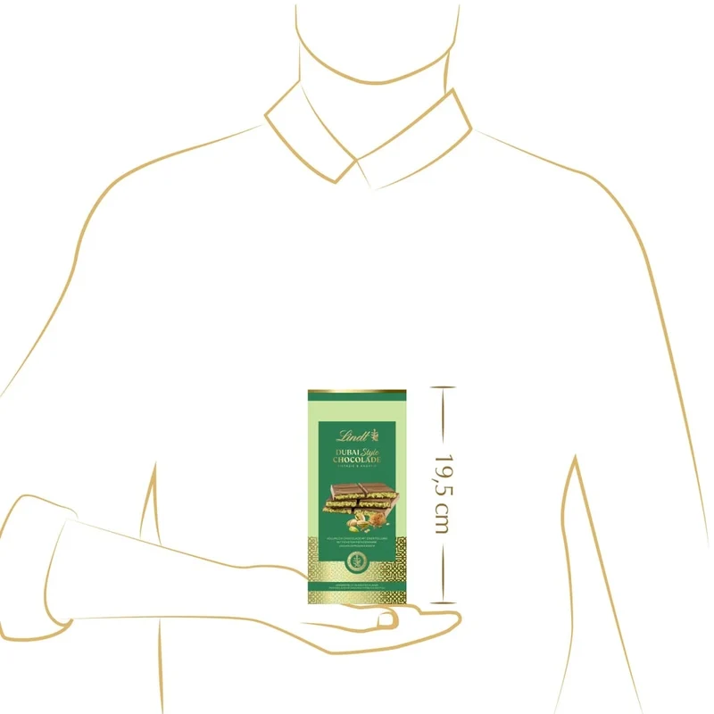 Lindt Dubai Style Chocolade 150g