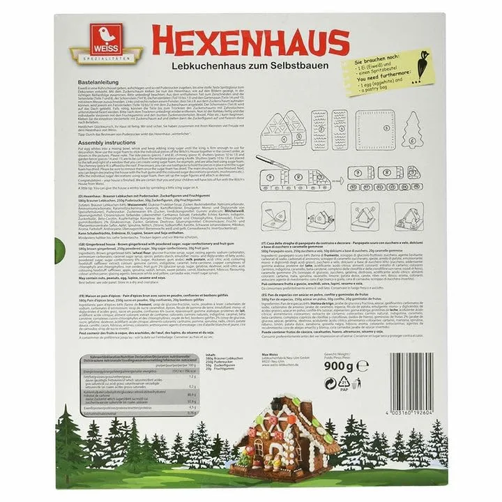 Weiss Hexenhaus 900g