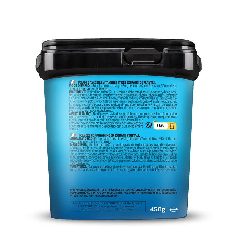 Bodybuilder Pump Pre Workout (450g)