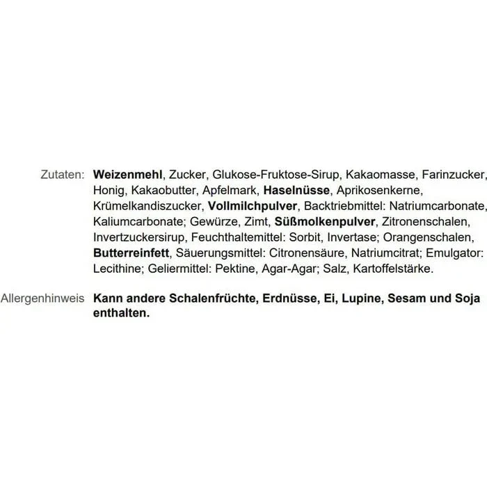 Lambertz Lebkuchenmischung Weihnachtsmarkt Dose 500g