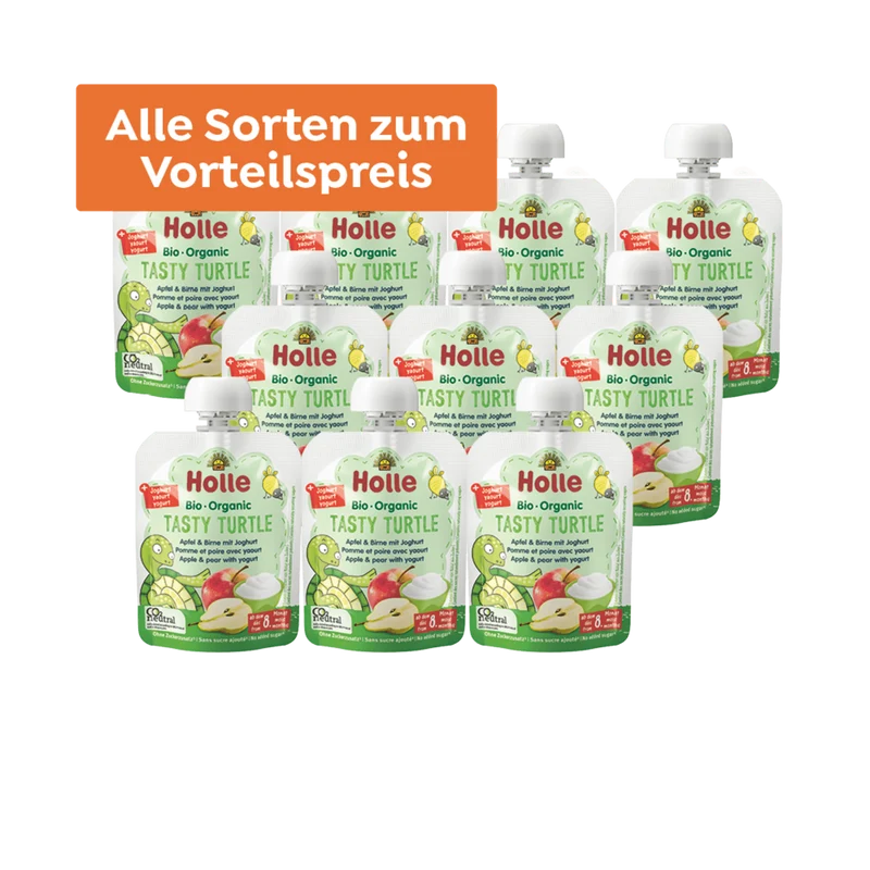 Bio Pouchy mit Joghurt ab dem 8. Monat (10x85g)