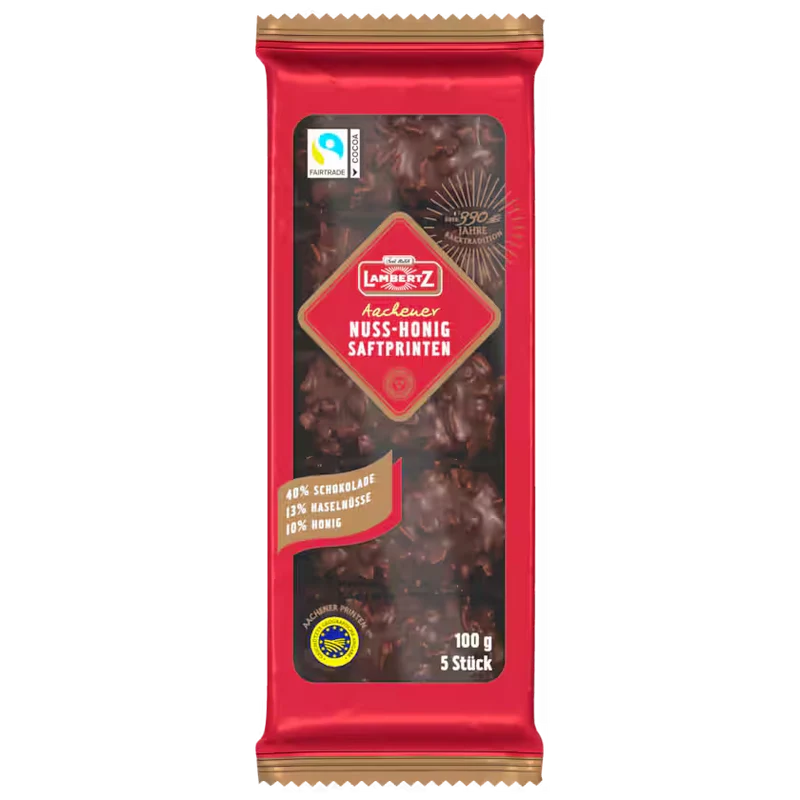 Lambertz Aachener Nuss-Honig Saftprinten 100g
