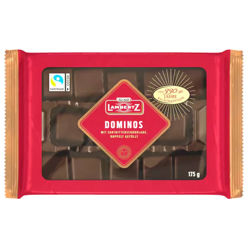 Lambertz Dominos Zartbitter 175g