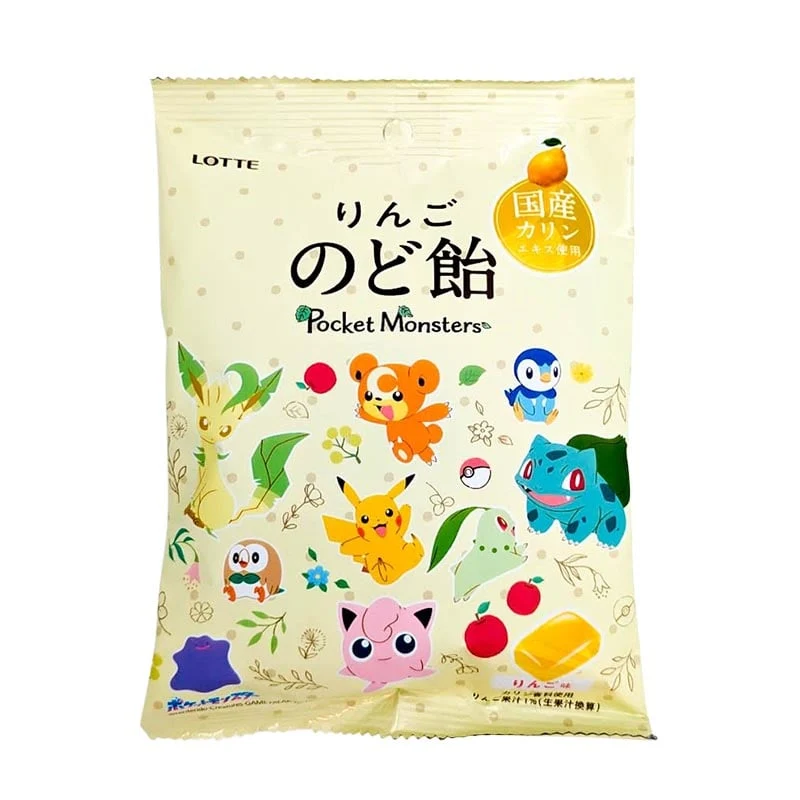 Halstabletten Äpple Lotte Pokémon 75g