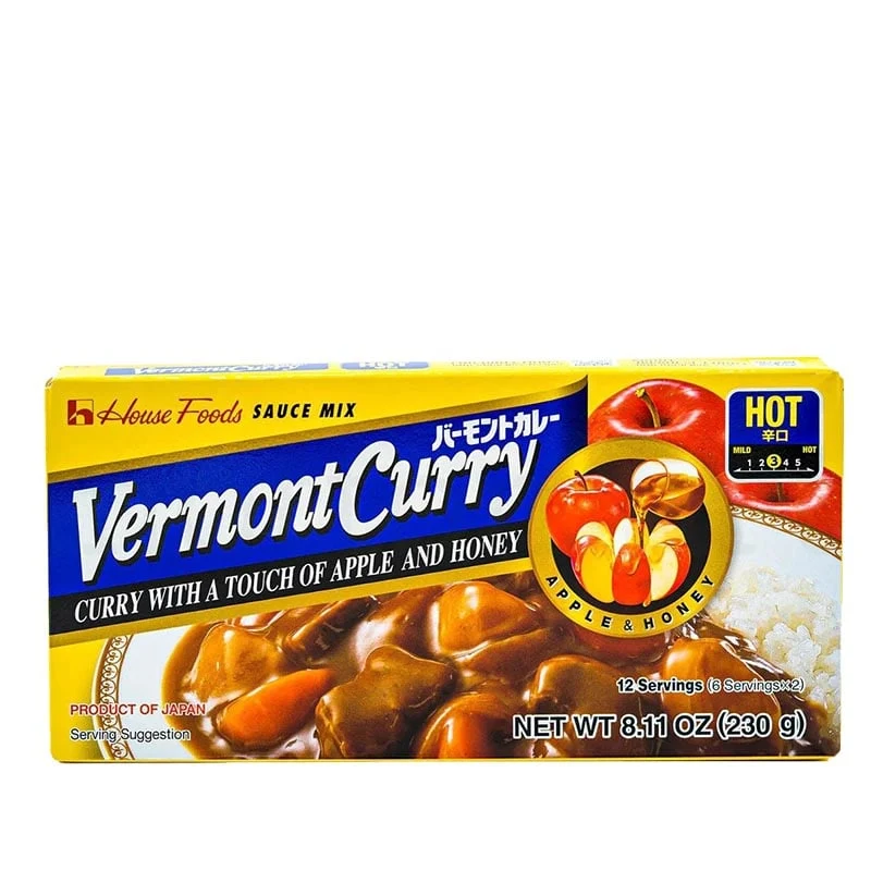 Vermont Curry 12 Portionen Scharf 230g