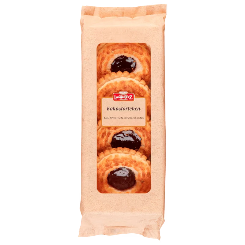 Lambertz Kokostörtchen Aprikose-Kirsch 200g