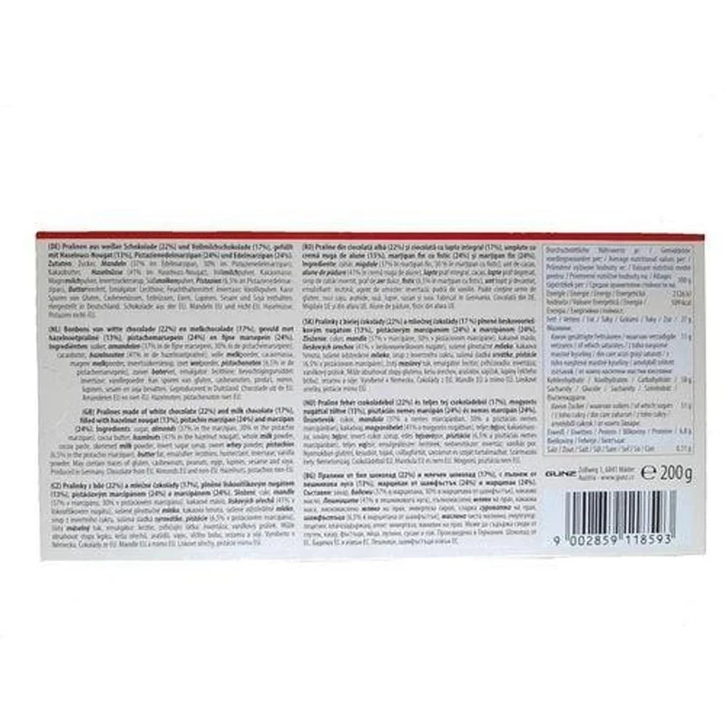 Henry Lambertz Mozart Kugeln Weisse Schokolade 200g