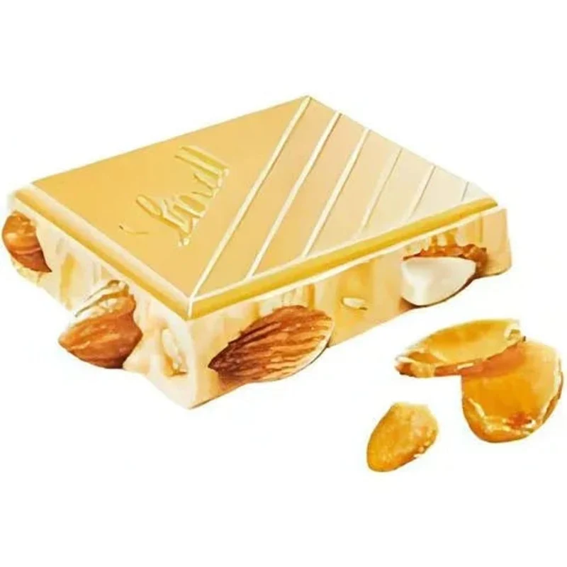 Lindt Les Grandes Amandes Blanc, Schokolade, 150g Tafel
