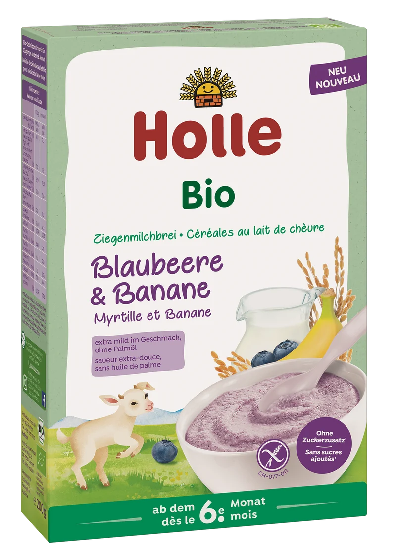 Bio-Milchbrei aus Ziegenmilch ab dem 6. Monat (200g)