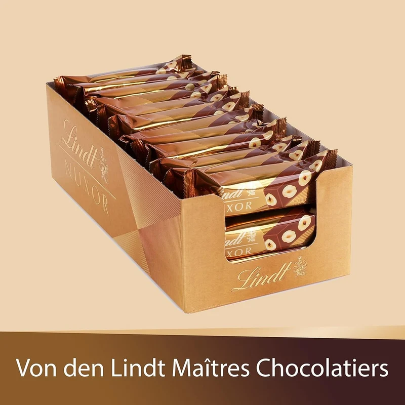Lindt Nuxor Riegel Milch, 36x 33g