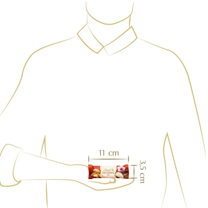 Lindt Edel-Marzipan-Riegel, 50g