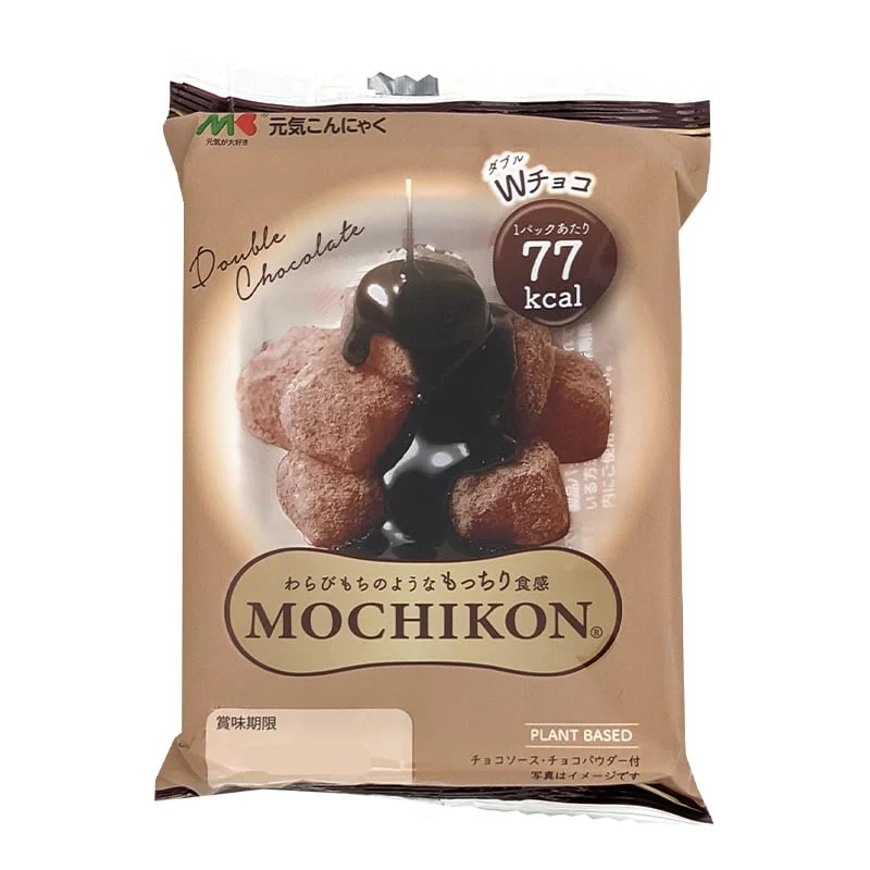 Mochikon japanisches Dessert mit Sirup Schokolade 100g